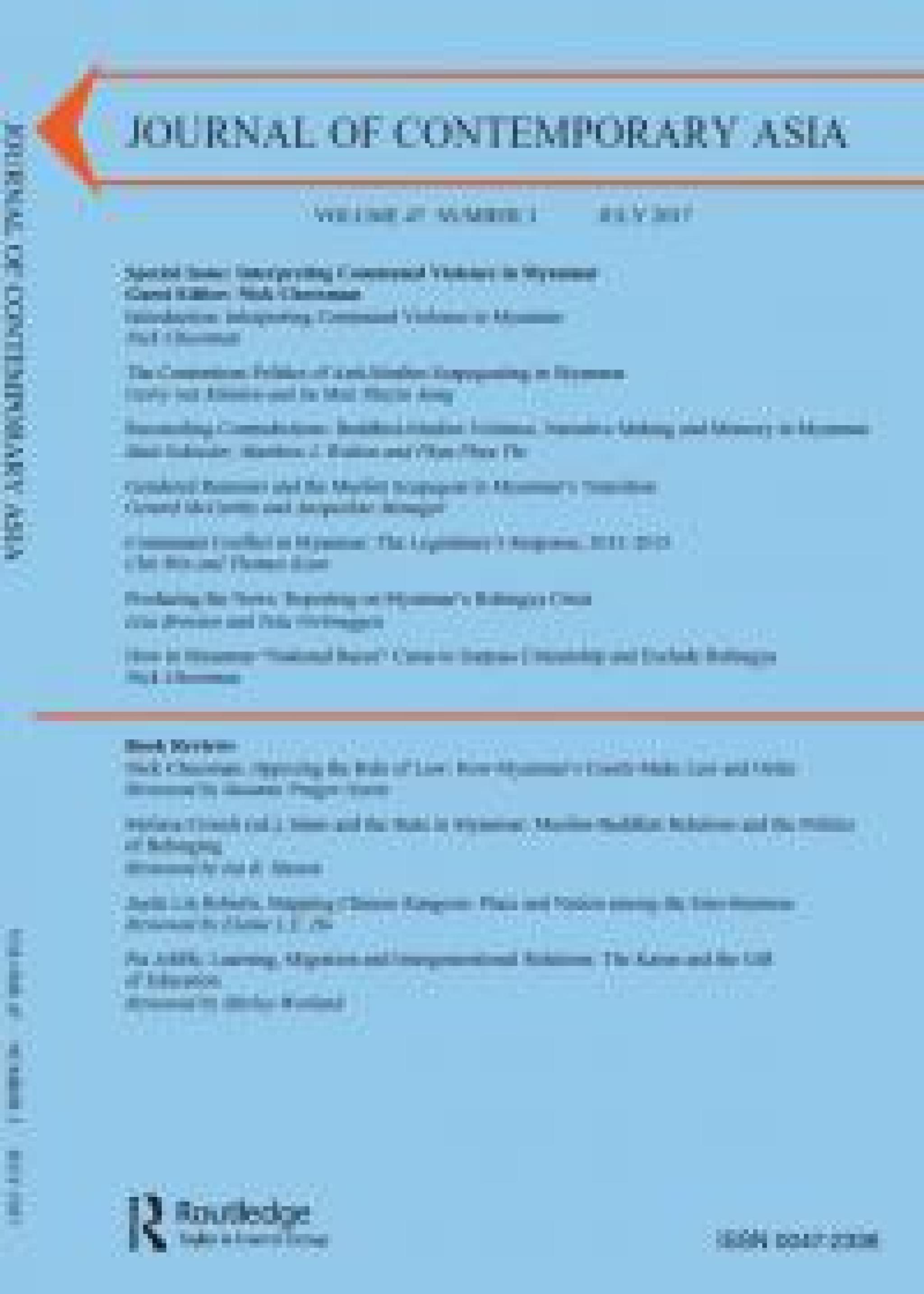 Journal of contemporary Asia
