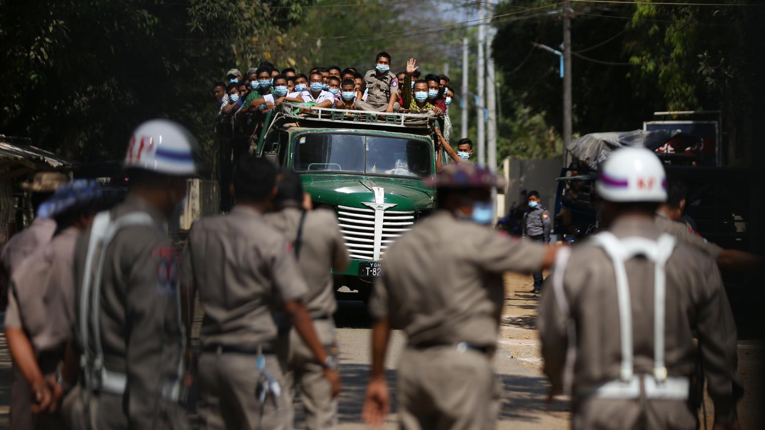 Soldier in Myanmar by Phoe Thar